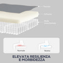 Poltrona Relax Reclinabile Manualmente con Poggiapiedi in Tessuto Effetto Pelle e Base Girevole Grigio      