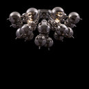 Plafoniera Modern in Metallo Bolla Cromo