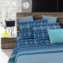 Set lenzuola stampa sopra Sotto e Federe Greca Singolo/