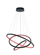 Lampada a Sospensione da Interno a LED in Metallo Antracite