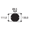 Doccia da Giardino Miscelatore ATI Docce Stilo-M Inox Anodizzato