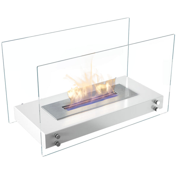 Camino a Bioetanolo da Pavimento 70x40,2 cm Flig Oakland Bianco online