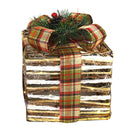 Set 3 Pacchi Regalo Decorativi con Led naturale 