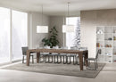 Tavolo Allungabile 160/264x90x77 cm Naxy Premium Noce