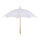 Ombrello Parasole in Pizzo bianco cm Ø85x67