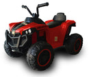 Quad Elettrico per Bambini 12V Estoril Nero e Rosso