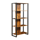 Libreria industrial 5 ripiani 94x45x200 cm Struttura in metallo