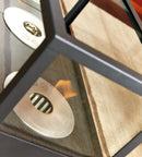 Camino a Bioetanolo da Pavimento 32x48 cm Karlsen Latina Nero