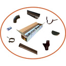 Kit Gronde per Casette di Legno con Falde 500/580 cm in Metallo Galvanizzato