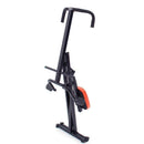 Attrezzo Total Fitness Allenamento Palestra Cardio Addominali Crunch Pieghevole Struttura in Acciaio Inox      