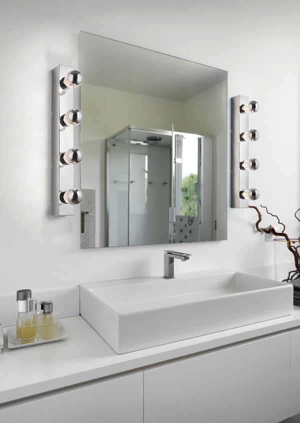 online Applique da Interno  E27 in Metallo Cromo