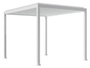 Pergola da Giardino 3x3m in Alluminio Bianca