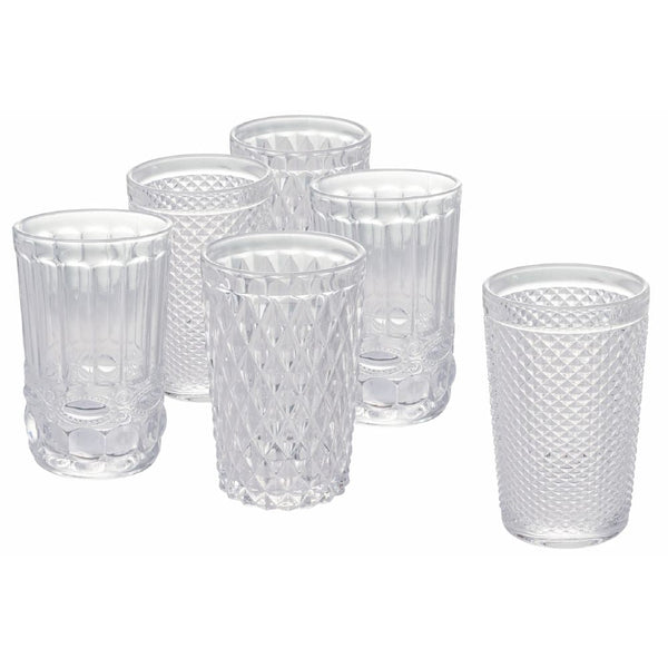 Set 6 Bicchieri Bibita Blend in Vetro VdE Tivoli 1996 Trasparente prezzo