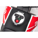 Moto Elettrica per Bambini Aprilia RX-125 Small 12V Cross Sedili In Pelle Luci Led Bluetooth Sospensioni a Molla Bianco