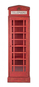 Libreria Red Cabin in Legno