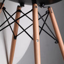 Set 4 Sedie di Design con Braccioli 62,5x44x80 cm Federica Nere