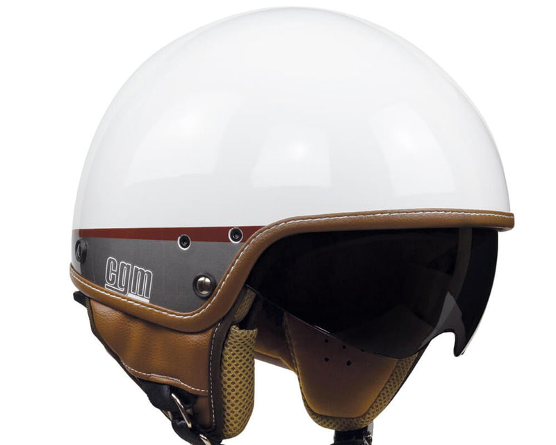 Casco Demi-Jet per Scooter CGM Granada 105G Bianco Varie Misure
