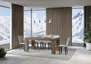 Tavolo Allungabile 160-420x90x77 cm Roxell Noce