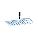 Soffione Doccia Rettangolare da Soffitto in Ottone Linear Cromato