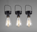  da Esterno a LED SMD in Acciaio Inossidabile Nero Opaco