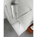 Colonna Doccia Termostatico Multifunzione Idromassaggio Doccetta Alluminio Silver