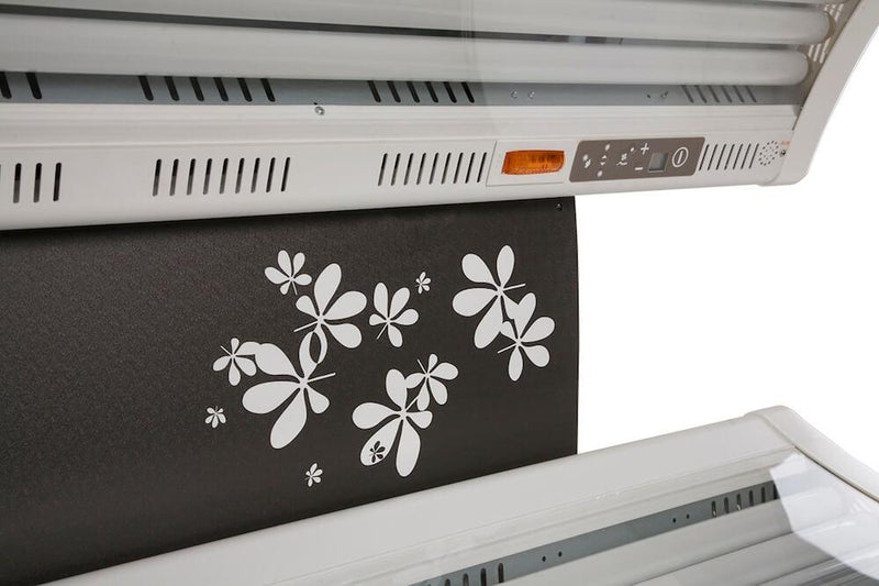 Lettino Solare Abbronzante con Lampada Visto Ad Alta Pressione Hapro Topaz 24/1 Combi