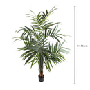 Kenzia Artificiale con 164 Foglie Altezza 175 cm Verde