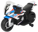 Moto Elettrica per Bambini 12V con Licenza BMW S1000RR Bianca