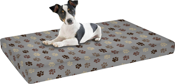 Materassino Imbottito per Cani e Gatti Pet Paws Grigio Varie Misure acquista