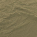 Copripiumino con Sacco e Federe Linea Water Washed Ocra