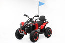 Quad Elettrico per Bambini ATV Safari Gold 24V Telecomando Rosso