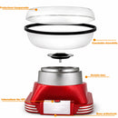 Macchina per Zucchero Filato Retrò 500 W con Cucchiaio Dosatore e Base Antiscivolo      