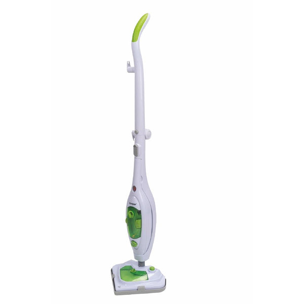 prezzo Scopa a Vapore Elettrica Lavapavimenti 10 in 1 1300W Kooper Vaporbella Elite Bianca e Verde
