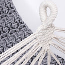 Amaca da Giardino 140x200 cm in Policotone e Legno di abete Bianco