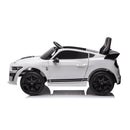 Macchina Elettrica per Bambini Licenza Ufficiale Ford Mustang Shelby Telecomandata 10,8V 3,1Ah Bianco      