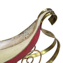 Slitta in Metallo rosso cm 162x65xh98