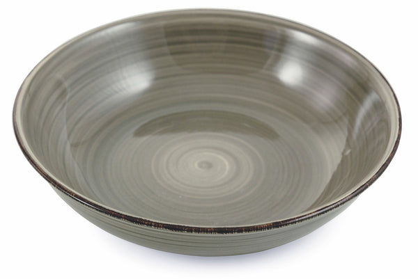 Insalatiera Ø28,5x7 cm in Gres Villa d'Este Home Tivoli Baita Grigia sconto