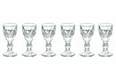 Set 6 Liquorini Trasparenti in Vetro 45 ml Villa d'Este Home Tivoli Prisma