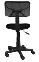 Sedia Poltrona Operativa da Ufficio in Tessuto Nero