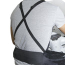 Coprigambe con Pettorina per Moto Scooter Impermeabile T.J. Marvin D02 Nero