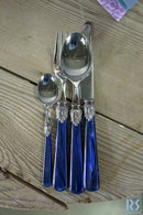 Servizio Set di Posate 24 Pezzi in Acciaio Inox Rivadossi Sandro Elena Champagne