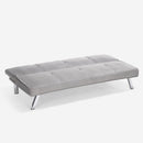 Divano Letto Clic Clac 172x75x73 cm in Tessuto Grigio