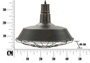 Lampadario Industry Ø46x32 cm in Ferro
