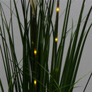 Pianta Artificiale H100 cm con Luci LED e Vaso Verde