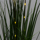 Pianta Artificiale H100 cm con Luci LED e Vaso Verde