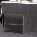 BLACK+DECKER Borsa Organizer per Auto 29x15x30 cm con Chiusura Velcro e Maniglia Nero      