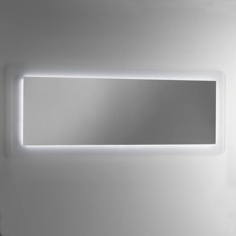 Specchio con Lampada a LED in 65x2,5x167cm TFT Trasparente