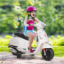 Moto Elettrica per Bambini Piaggio Vespa GTS 6V Bianco  