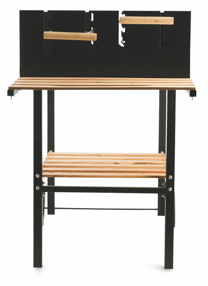 Barbecue a Carbone con 2 Griglie in Acciaio Soriani Sun-Day