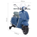 Piaggio Vespa 946 Elettrica 12V per Bambini Blu